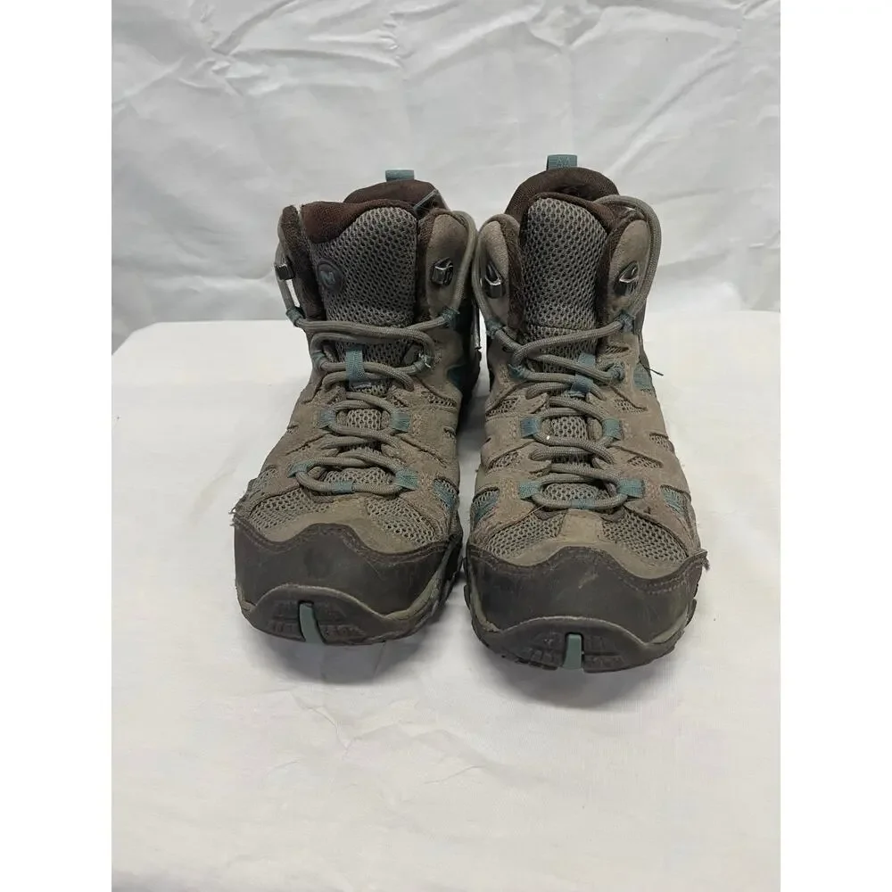 Merrell Women's Hiking Shoes Deverta 2 Mid Waterproof Size 6 - Pre Owned